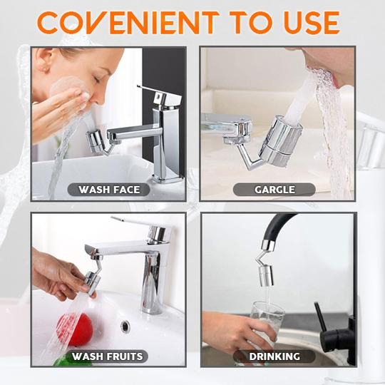 Upgraded Universal Splash Filter Faucet