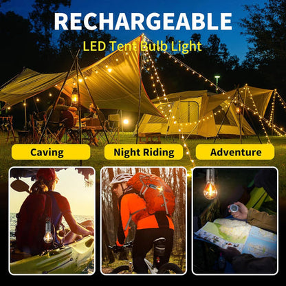 Hanging Rechargeable camping Bulb | For Camping, Hiking, Backpacking & Emergency Outage