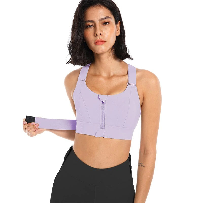 Adjustable high-impact sports bra (3 Support settings)