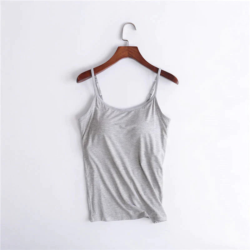 Tank With Built-In Bra - Hot Sale 50% OFF