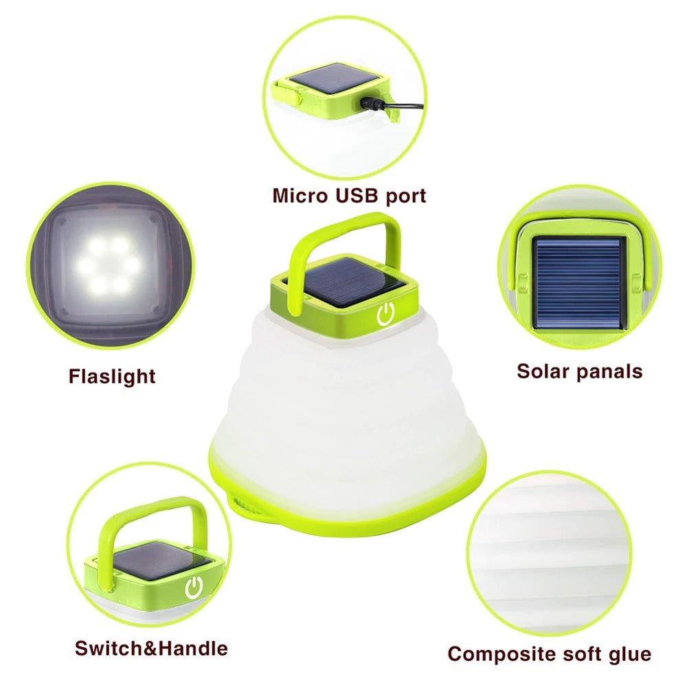 COLLAPSIBLE SOLAR LANTERN - Viabulb™